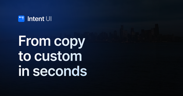IntentUI: A Tailwind CSS UI Kit for Rapid Prototyping